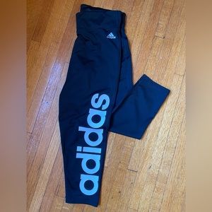 Adidas Cropped Leggings Large